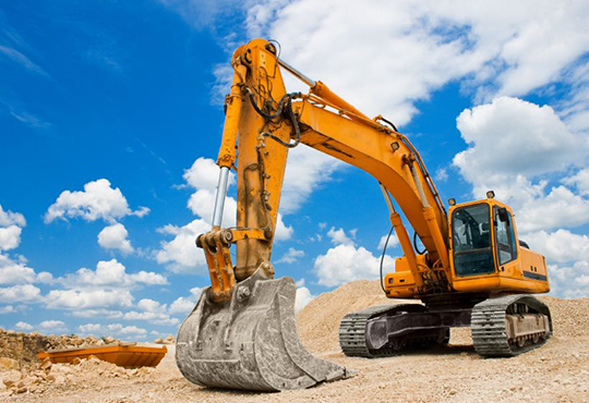 A broken excavator water pump will affect the water temperature