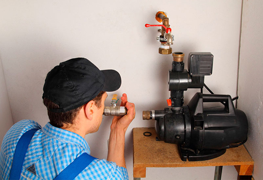 Water pump installation precautions